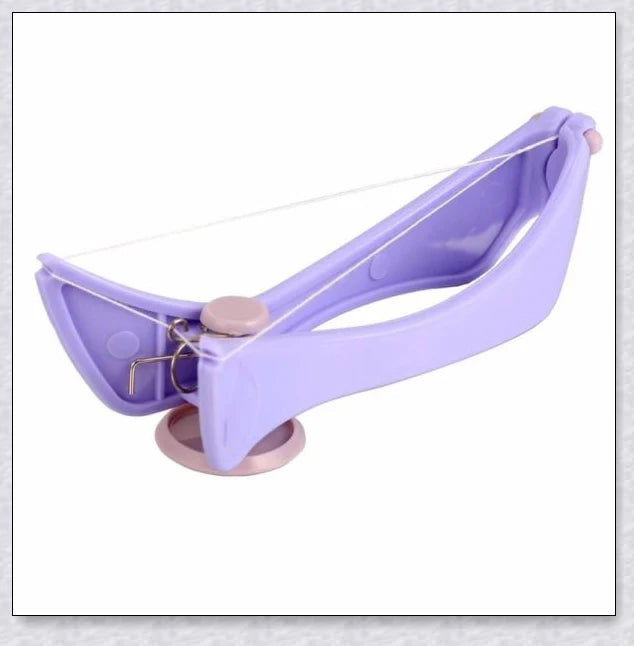 Facial Hair Removal Threading Tool for painless, root-extracting hair removal on the forehead, cheeks, chin, and upper lip