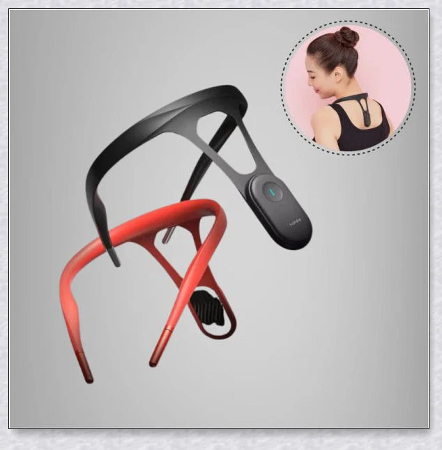 Smart Posture Corrector Device with Bluetooth connectivity and customisable settings for improved body alignment and reduced pain