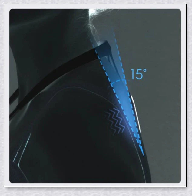 Smart Posture Corrector Device with Bluetooth connectivity and customisable settings for improved body alignment and reduced pain