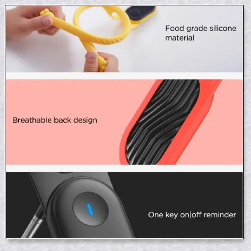 Smart Posture Corrector Device with Bluetooth connectivity and customisable settings for improved body alignment and reduced pain