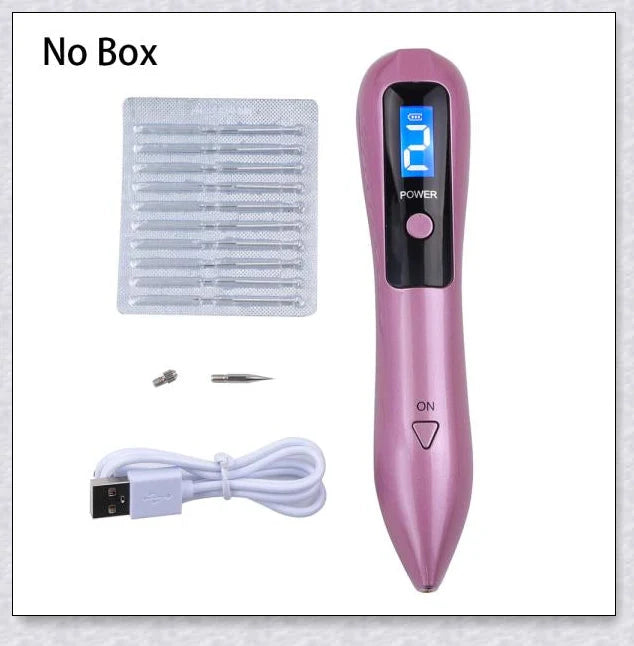 Skin Tag and Mole Remover - Innovative nano-needle technology for safe, effective blemish removal