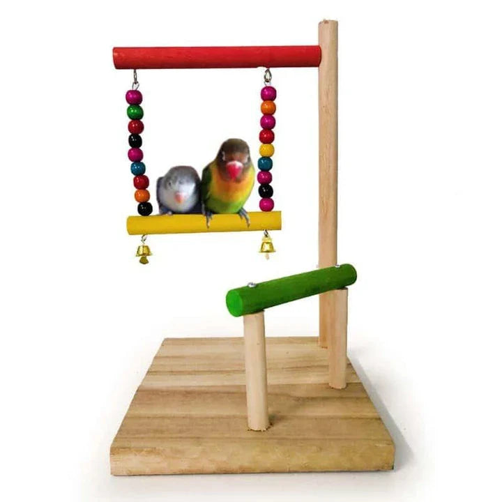 GiftHome Bird's Multifunction Wooden Perch