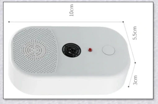 SonicGuard Dust Mite + Bed Bug Killer - Ultrasonic pest control device for a healthy, allergen-free home