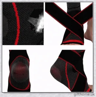 Achilles Tendon Brace for Sprained Ankles - Stabilizing Heel Spur & Arch Support to Reduce Swelling