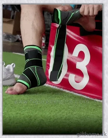 Achilles Tendon Brace for Sprained Ankles - Stabilizing Heel Spur & Arch Support to Reduce Swelling
