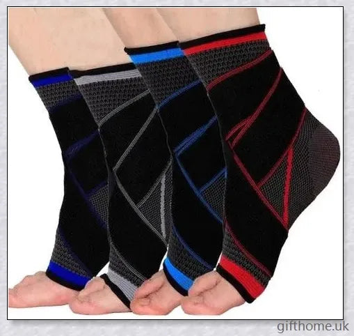 Achilles Tendon Brace for Sprained Ankles - Stabilizing Heel Spur & Arch Support to Reduce Swelling