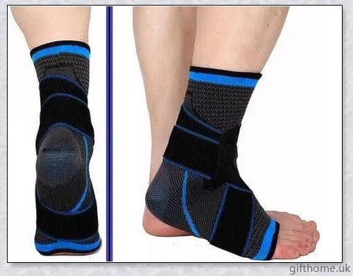 Achilles Tendon Brace for Sprained Ankles - Stabilizing Heel Spur & Arch Support to Reduce Swelling