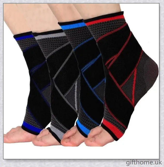 Achilles Tendon Brace for Sprained Ankles - Stabilizing Heel Spur & Arch Support to Reduce Swelling