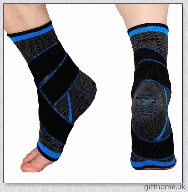 Achilles Tendon Brace for Sprained Ankles - Stabilizing Heel Spur & Arch Support to Reduce Swelling