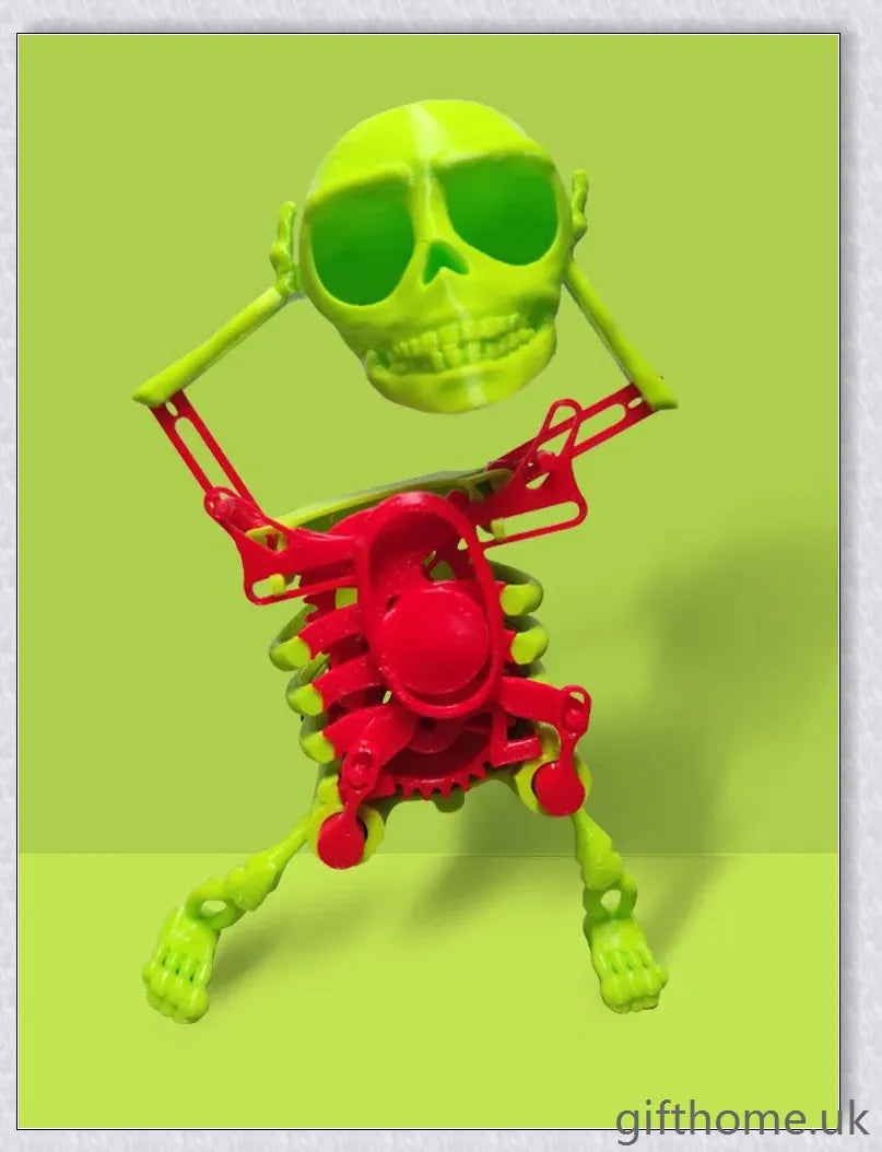 3D Model Mini Skull Printing Customised Funny Style Lucky Toy, a desk accessory with mesmerising 3D gravity-defying movements
