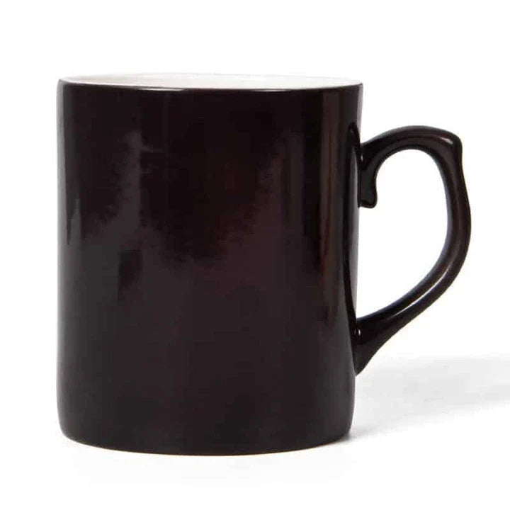 Trendha's Heat Sensitive Custom Printed Mug featuring a hidden design that appears when filled with hot liquid