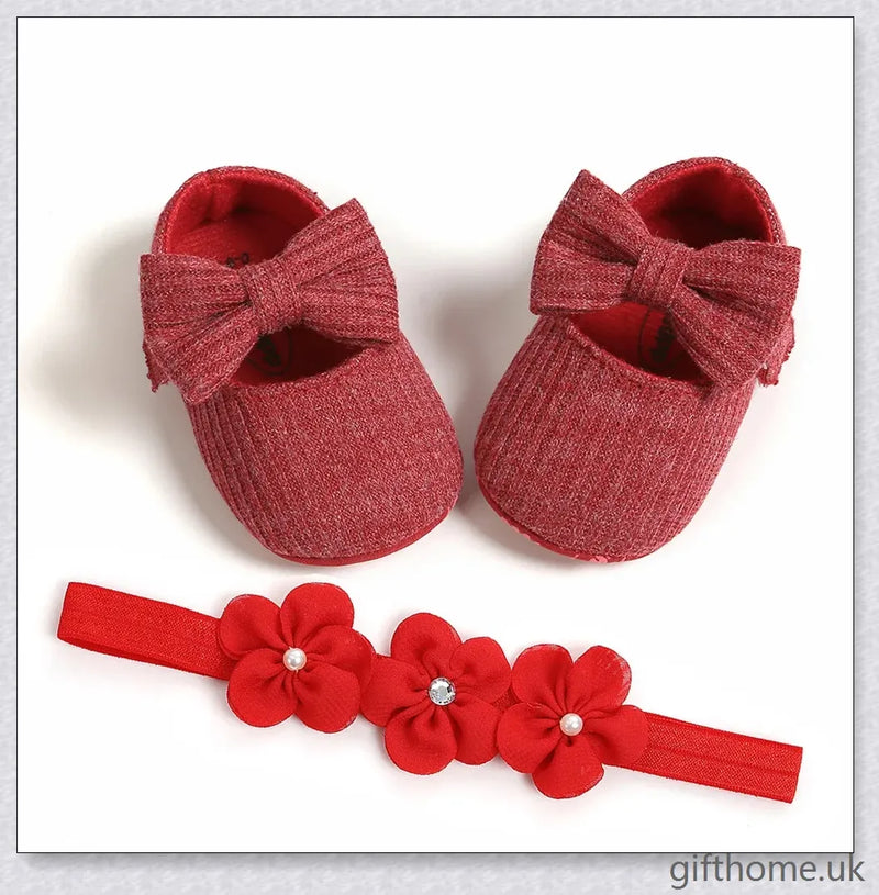GiftHome UK Baby Butterfly Toddler Shoes