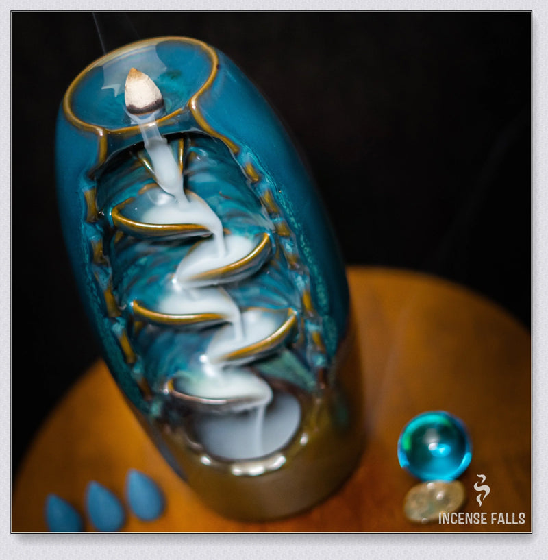 GiftHome UK Incense Falls - Mesmerizing Aroma and Soothing Smoke
