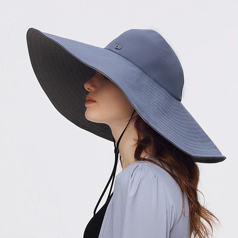 GiftHome_UK Large Brim Beach Cap