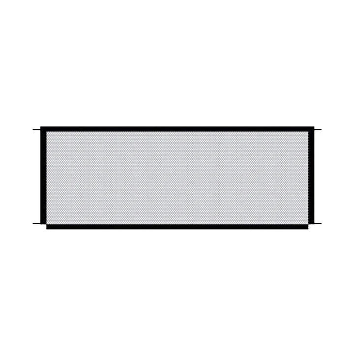 Portable Folding Mesh Pet Gate - Secure and Stylish Solution for Pet Owners
