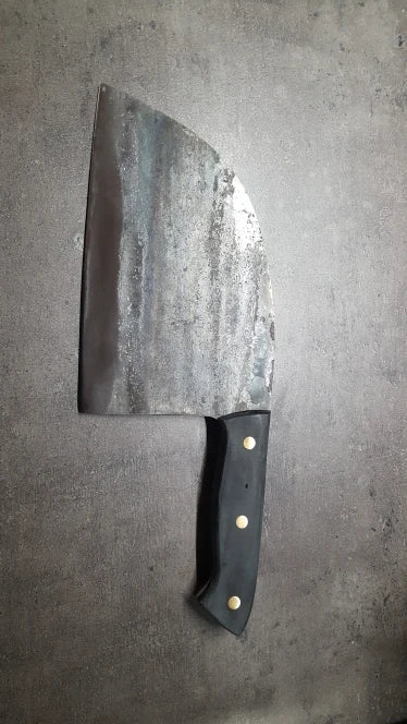 Serbian Almazan Chef Knife - Handmade Cooking Knife with High Carbon Steel Blade for Exceptional Durability and Performance