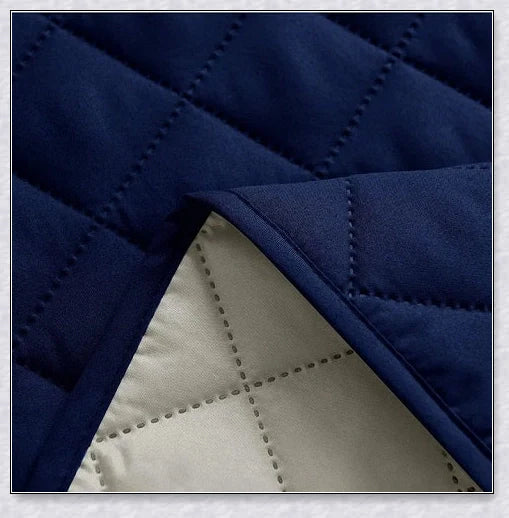 Recliner chair cover with pockets in various colours, providing protection and convenience for your living room furniture