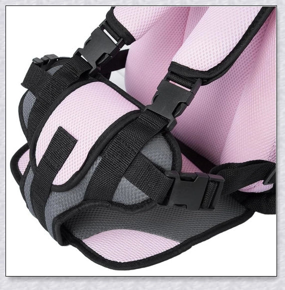 Portable Booster Seat Baby Car For Travel - Adjustable side impact protection and headrest for ultimate safety and comfort