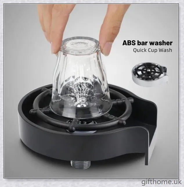 High-pressure automatic faucet spray attachment for bar counters and sinks, featuring a sleek, rust-resistant design and versatile cleaning capabilities.