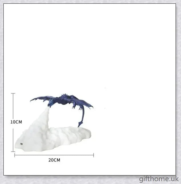 3D Fire Breathing Dragon Night Lamp - Unique and Innovative Design for Children's Bedroom
