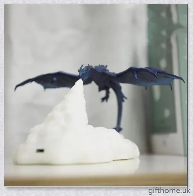 3D Fire Breathing Dragon Night Lamp - Unique and Innovative Design for Children's Bedroom