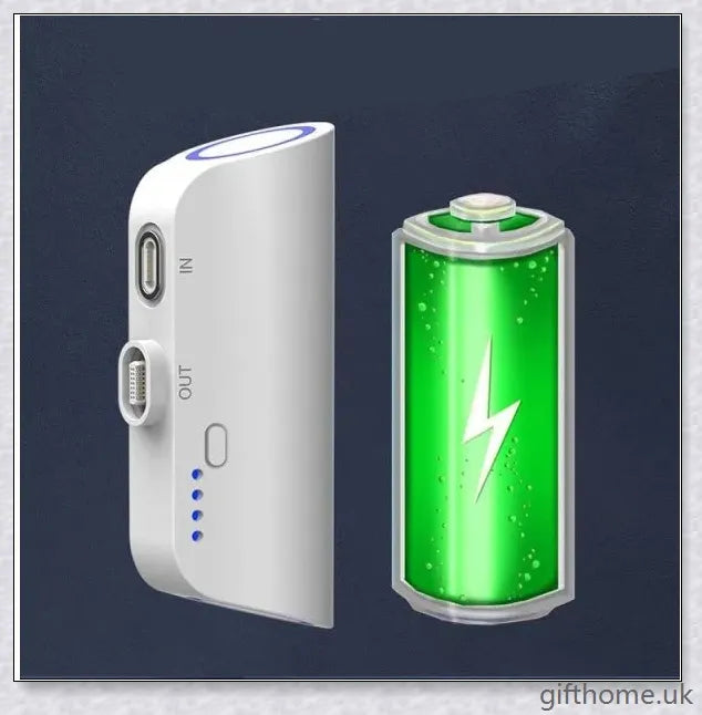 Capsule Magnetic Power Bank: A compact and powerful portable charger with a sleek design, fast charging, and multi-port capabilities for on-the-go use.
