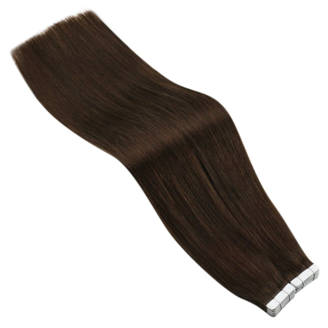 Luxurious Tape-In Human Hair Extensions in Ash Blonde, 24-inch length, 20 pieces per package