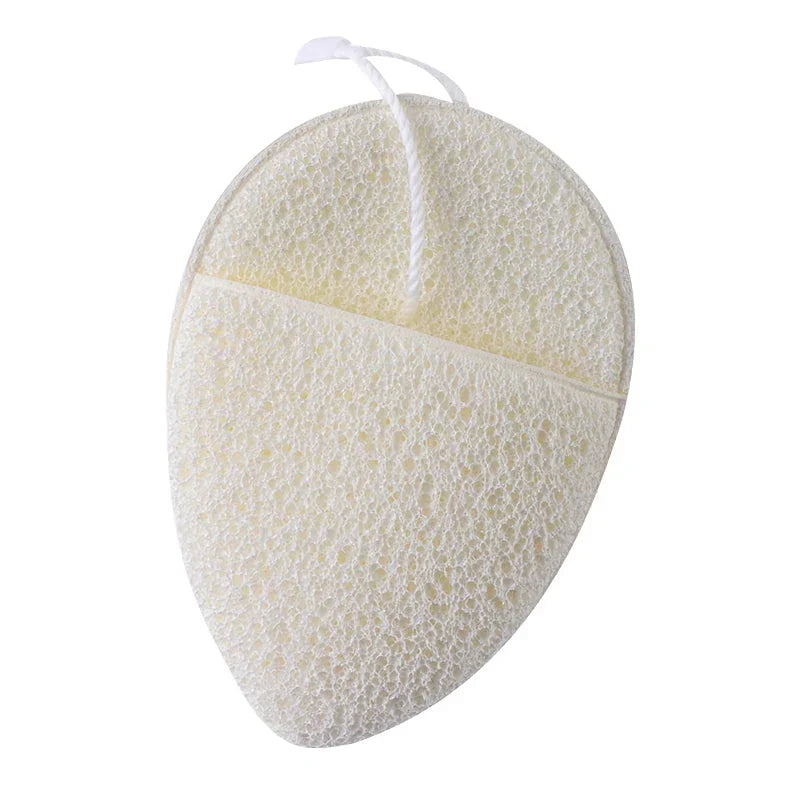Trendha Natural Exfoliating Face Wash Puff - Soft, skin-friendly sponge material for a deep, refreshing clean