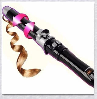Professional Auto Rotating Curling Iron with Ceramic Technology for Salon-Quality Curls at Home