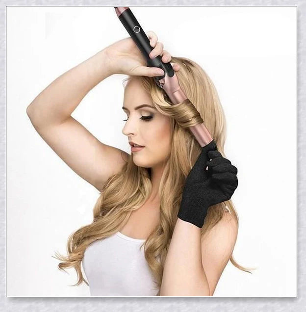 Professional Auto Rotating Curling Iron with Ceramic Technology for Salon-Quality Curls at Home