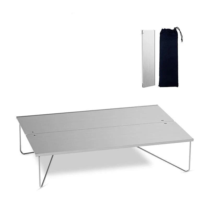 Portable Lightweight Aluminium Camping Table - Durable and Compact Design for Outdoor Adventures in the UK