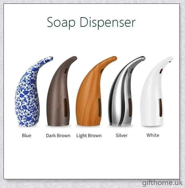 Automatic liquid soap dispenser with infrared smart sensor for hands-free, hygienic soap dispensing