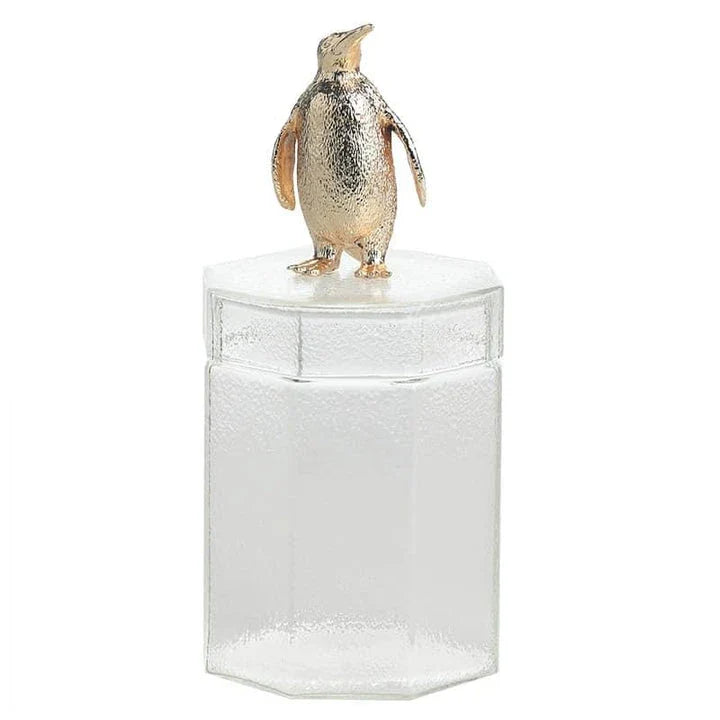 Premium glass food storage jar with a creative rabbit-shaped lid, perfect for storing dry goods and keeping your kitchen organised.