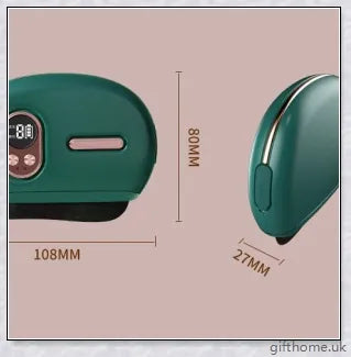 The Bianstone Massage Scraping Instrument Ai Meridian Brush, a premium self-care tool with vibration massage, acupoint pressing, and temperature control features.