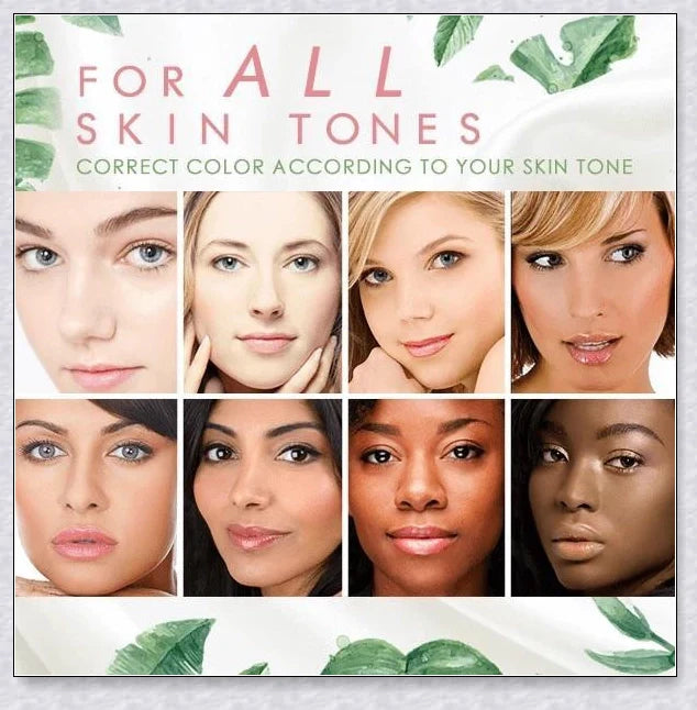 A makeup product featuring a mushroom-shaped sponge applicator for effortless, natural-looking coverage