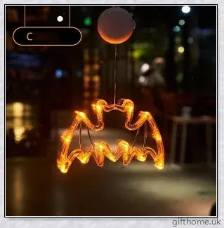 Frightlum Halloween Window LED Lights with enchanting spooky shapes and vibrant illumination