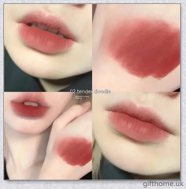 Bear Cute Rabbit Lip Mud - Matte Finish Lip Lacquer in Variety of Shades
