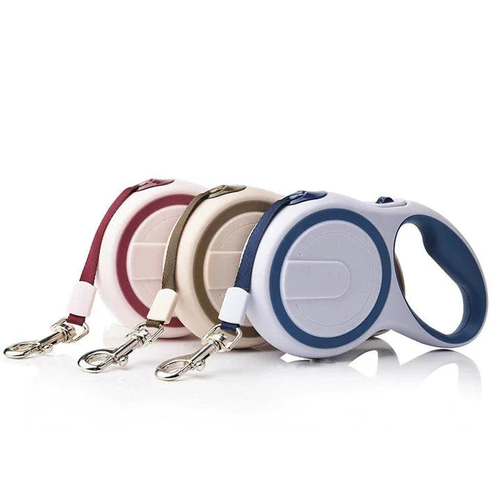 Premium ABS Durable Automatic Retractable Dog Leashes in various colours and lengths
