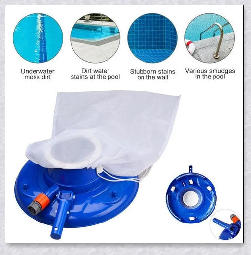 Mini Jet Pool Vacuum Cleaner - a cordless, floating robot vacuum for effortless cleaning of small swimming pools, spas, and hot tubs