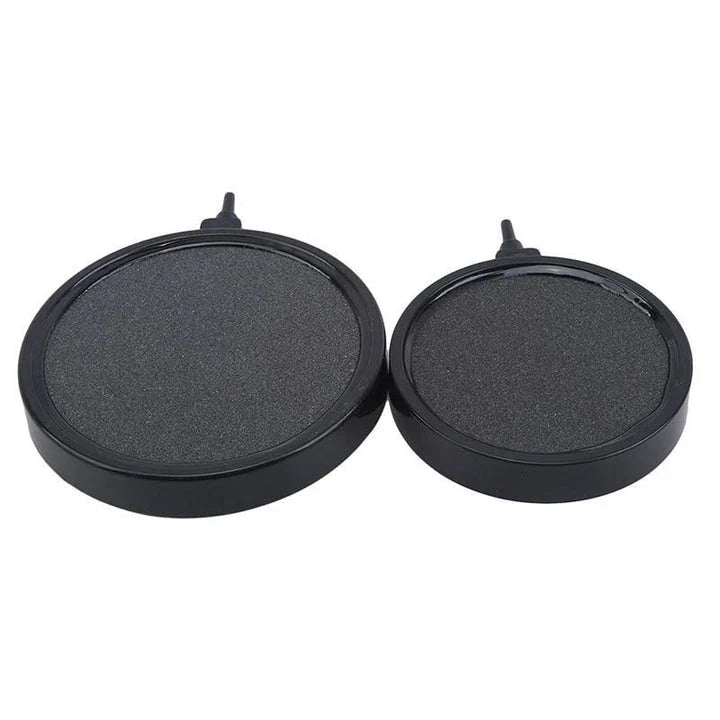 High-Temperature Sintered Air Stone for Aquarium Aeration - Premium Aquatic Accessory with Sleek Black Finish