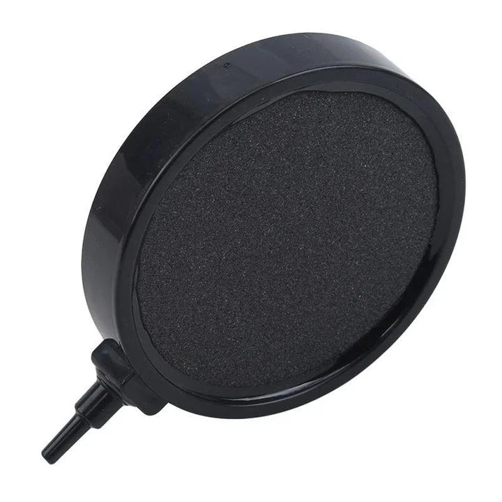 High-Temperature Sintered Air Stone for Aquarium Aeration - Premium Aquatic Accessory with Sleek Black Finish