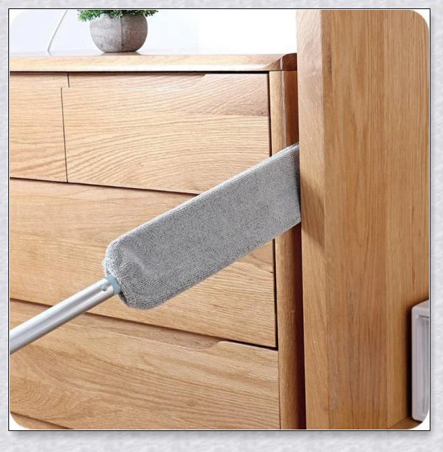 3-in-1 Microfiber Dust Brush with Removable Extendable Handle for Efficient Home and Office Cleaning