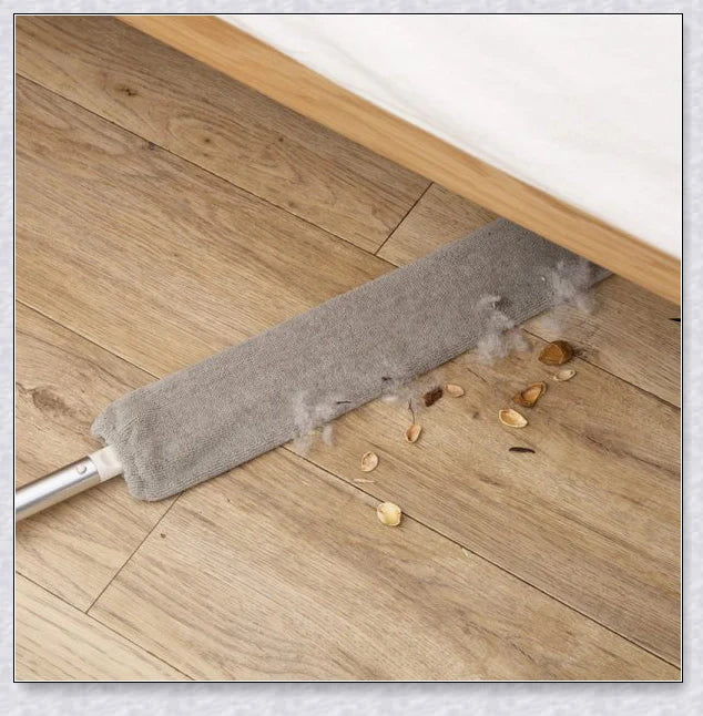3-in-1 Microfiber Dust Brush with Removable Extendable Handle for Efficient Home and Office Cleaning