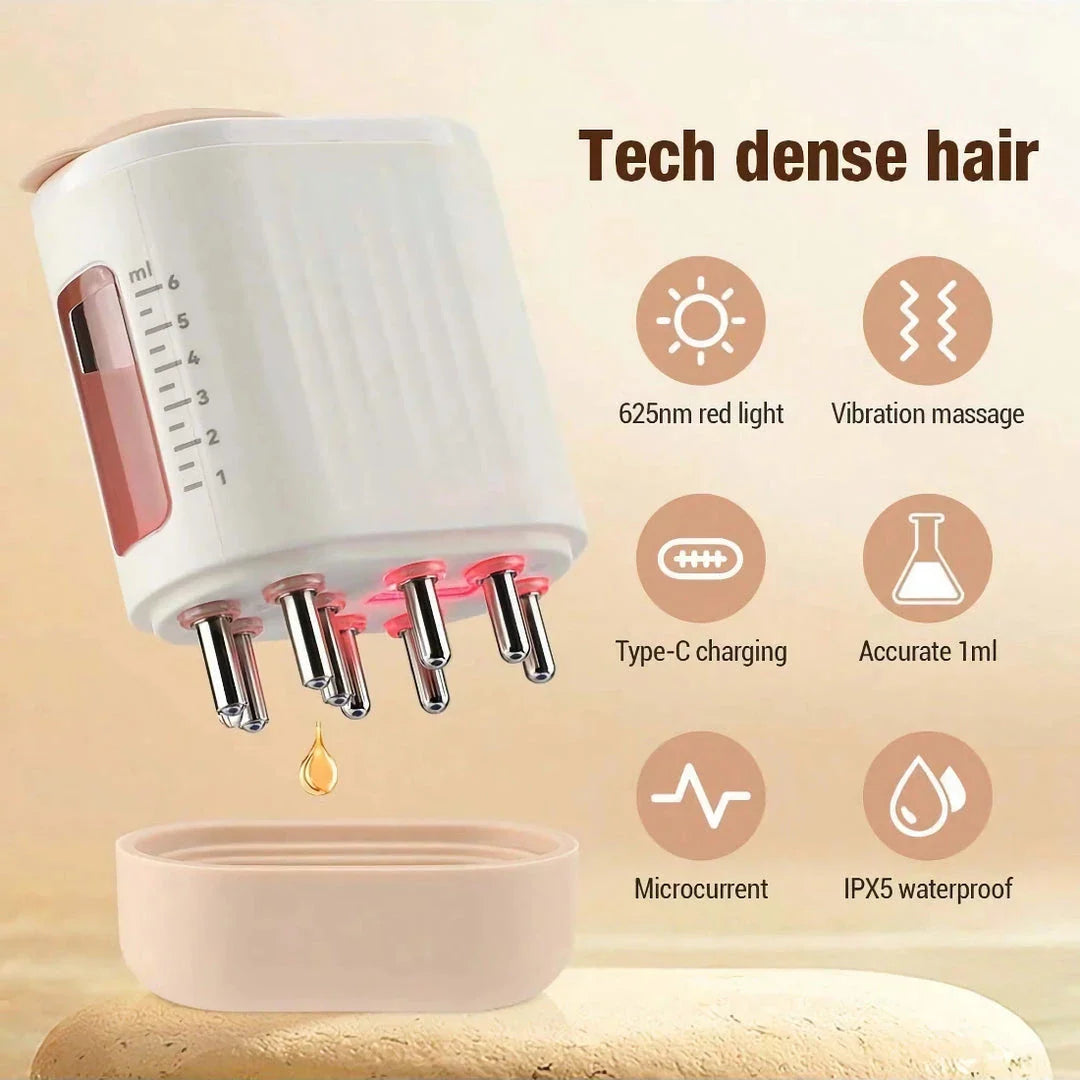Electric Vibration Massage Comb for promoting scalp health and hair growth