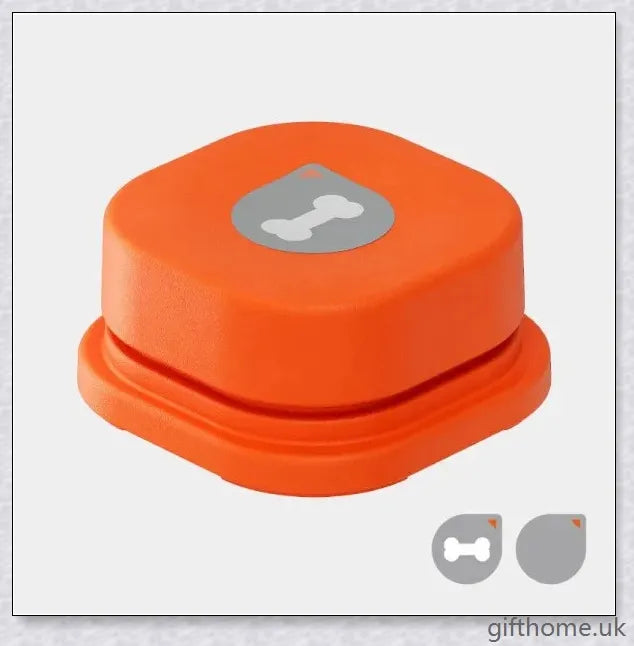 4 Colours Pet Communication Button - One-Click Recordable Dog Talking Button for Improved Pet-Owner Interaction
