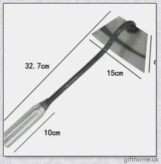 Premium manganese steel gardening hand hoe with hollow design for lightweight durability