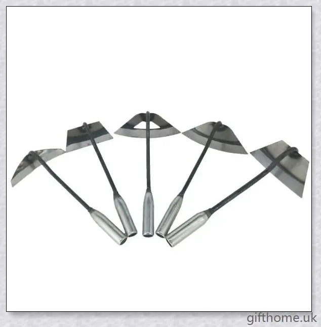 Premium manganese steel gardening hand hoe with hollow design for lightweight durability