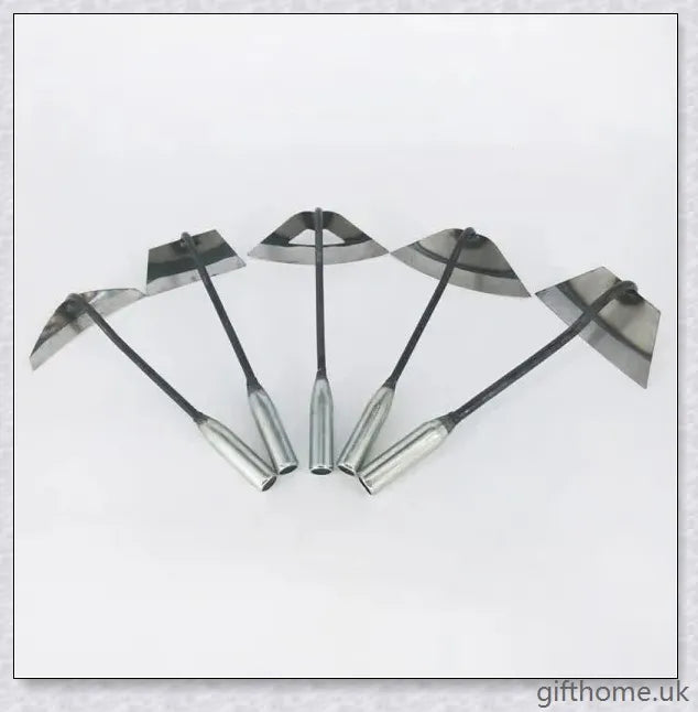 Premium manganese steel gardening hand hoe with hollow design for lightweight durability