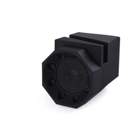 Innovative magnetic induction portable speaker with sleek black design and powerful 3W audio output