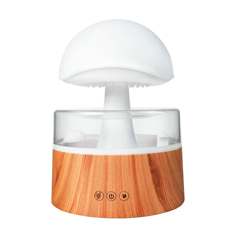 Cloud Rain Humidifier with Aromatherapy Diffuser - Relaxing Ambiance with Simulated Rainfall and Essential Oil Diffusion